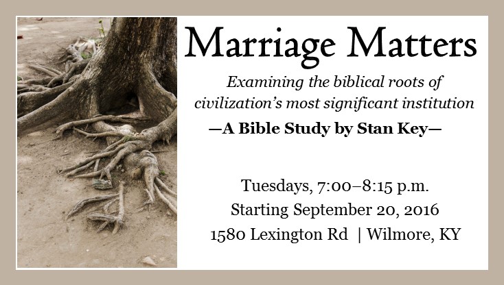 Fall 2016: Marriage Matters